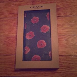 Coach poppy IPhone X phone case